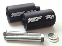 SBL Yamaha YZF R6 99-02 Logo Black Frame Sliders SBL Yamaha YZF R6 99-02 Logo Black Frame Sliders